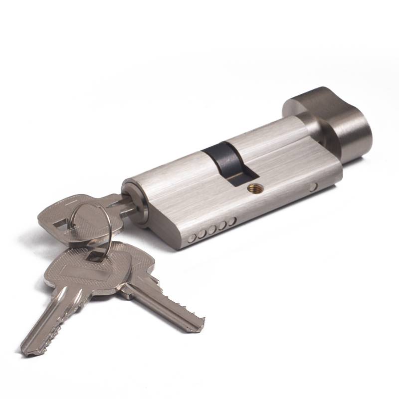 High Quality Brass Euro Security Keys And Cylinder Lock With Knob For All Door Types